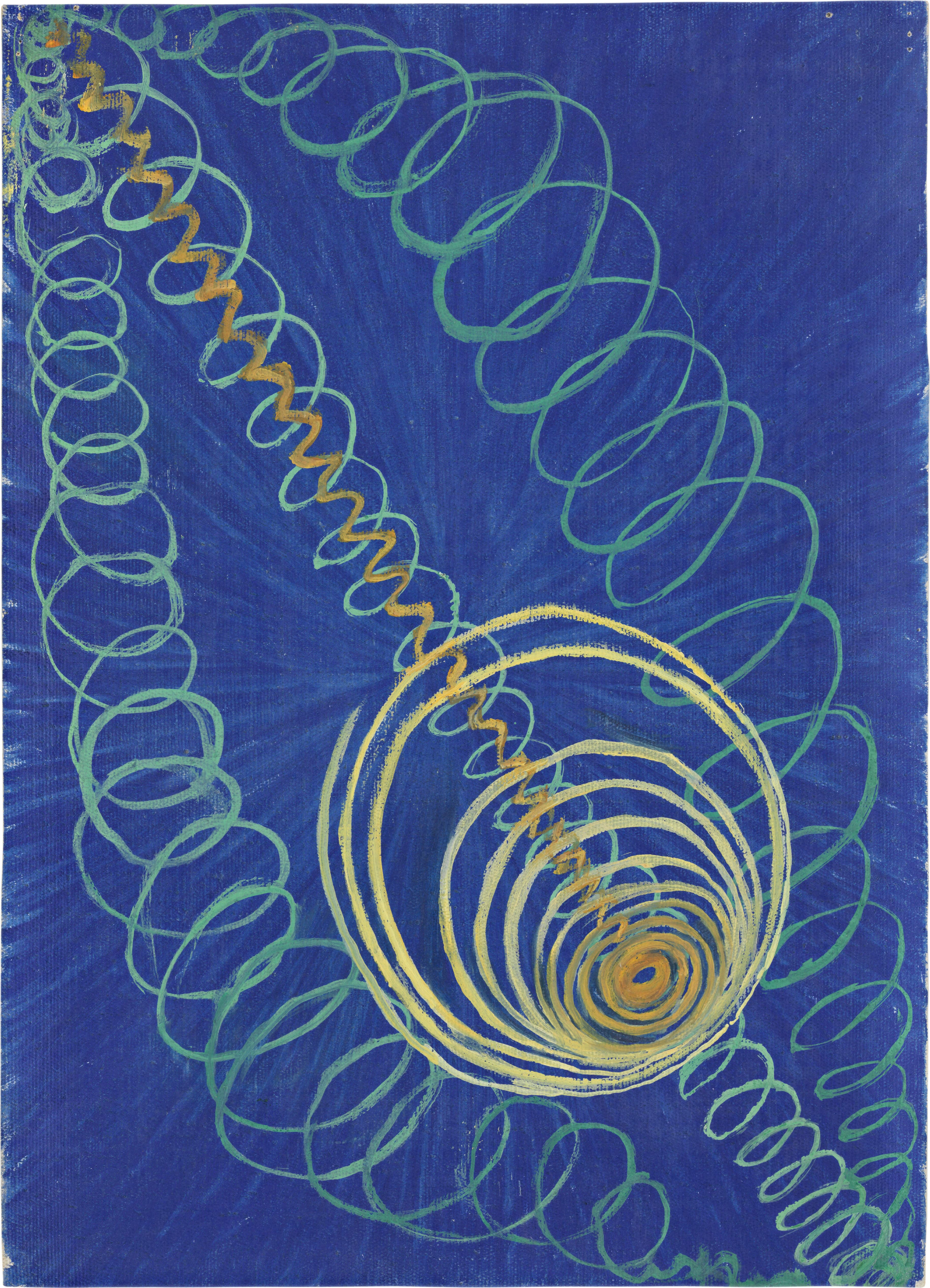 Hilma af Klint, Chaos primordial No. 16, 1906-1907